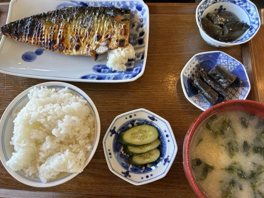 おくめ金華鯖定食