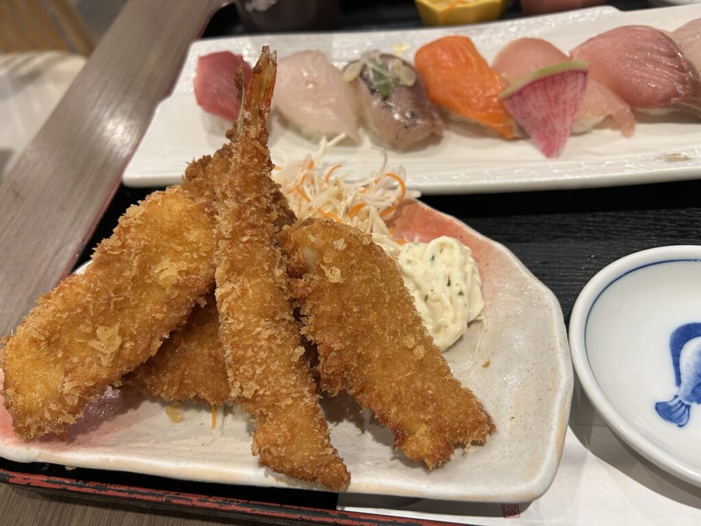 魚がし食堂天ぷら