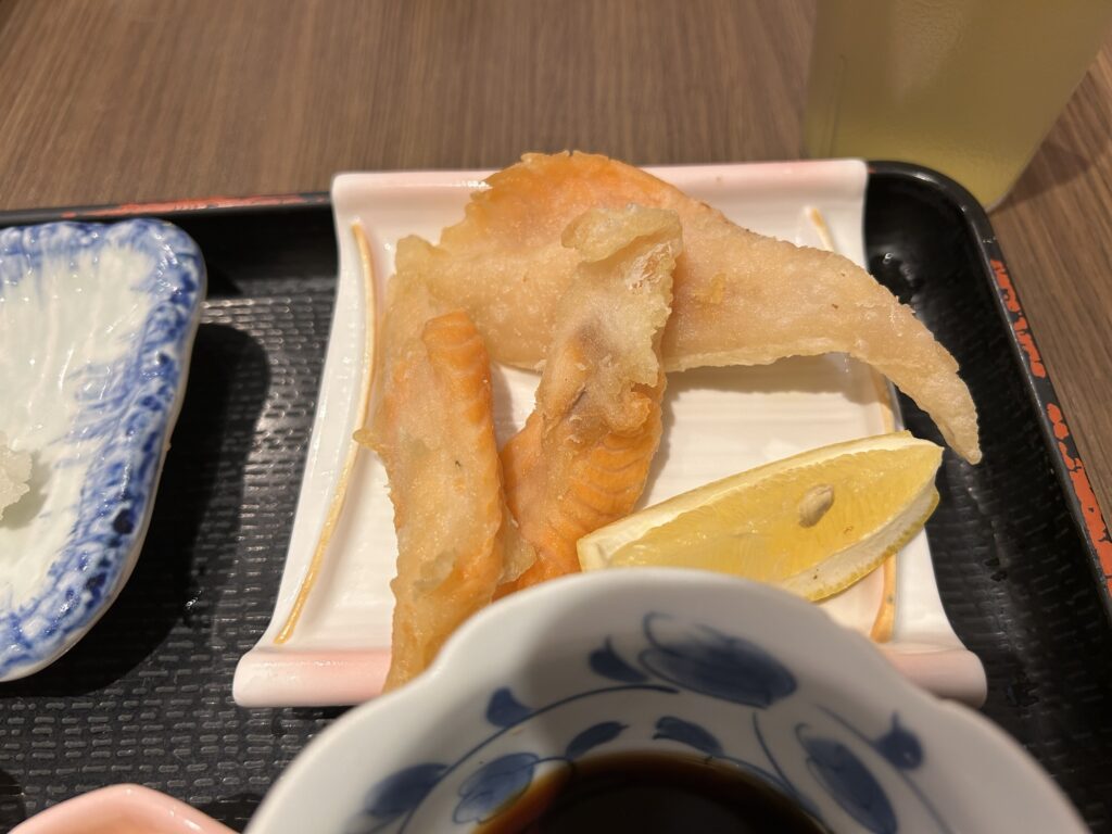 魚がし食堂ハラスのから揚げ