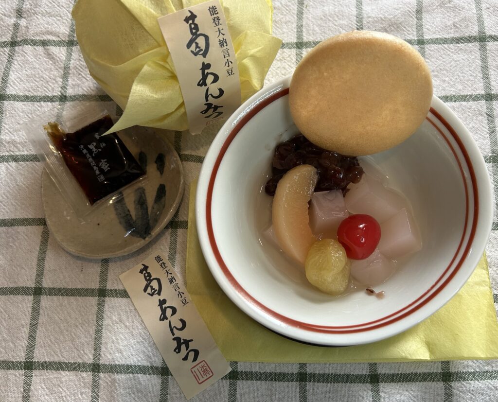 森八の葛あんみつ｜JALファーストクラス採用の金沢和菓子