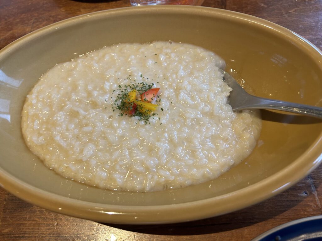 外食家くじらのチーズリゾット