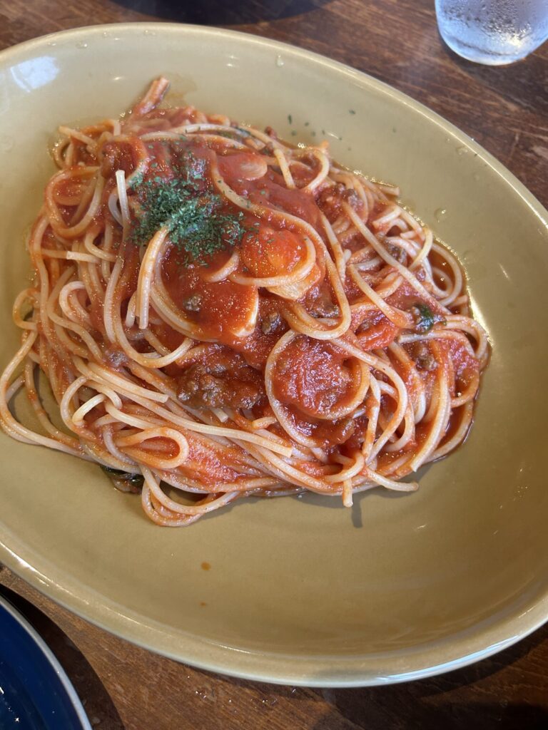 外食家くじらのパスタ